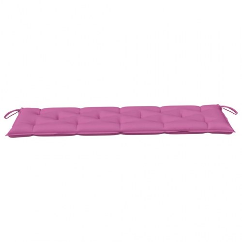 Hynde til havebænk 150 × 50 × 7 cm i oxfordstof - pink