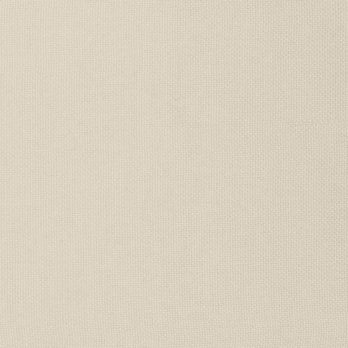 Fodskammel 51x41x40 cm stof cremefarvet