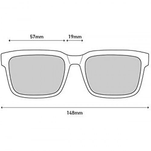 SPY+ HELM 2 solbriller - 57 mm, unisex