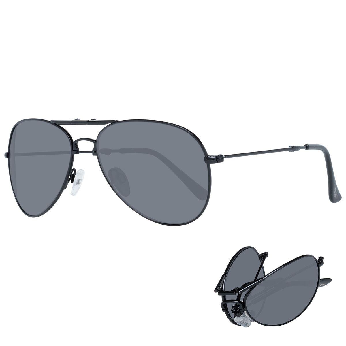 Solbriller Aviator Avgsr 635bk