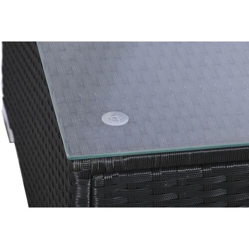 Havesofa 300 x 150 x 65,5 cm 71 x 81 x 67 cm Stål Hærdet glas