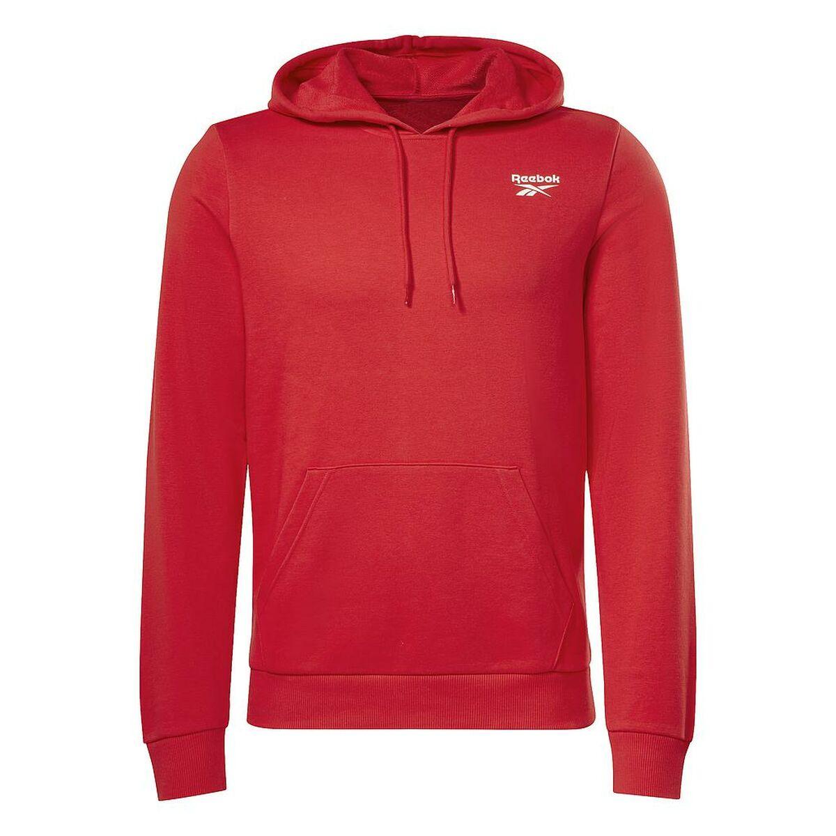 Hættetrøje Til Mænd Reebok Ri Ft Left Chest Ot Ha9276 Rød M
