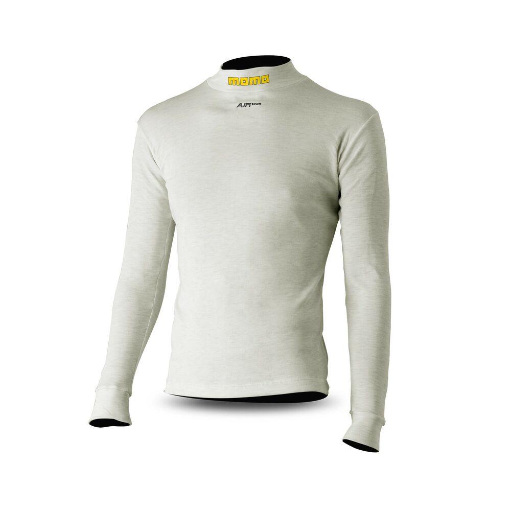 T Shirt Momo Comfort Tech L Hvid Indendørs