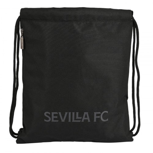 Gymnastiktaske Sevilla Fútbol Club Teen 35 × 40 cm - Sort
