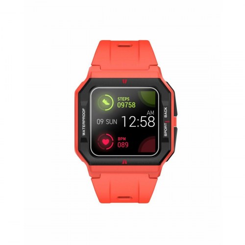 Radiant RAS10502 smartwatch - 41 mm, rød silikonerem