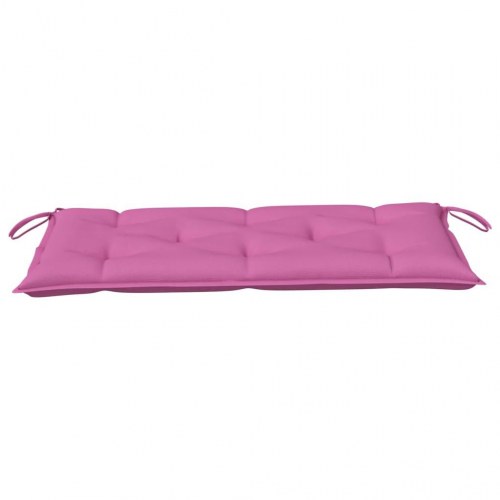 Hynde til havebænk 100x50x7 cm oxfordstof pink