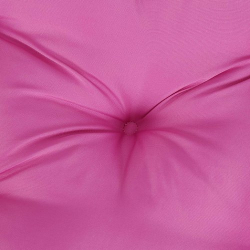Hynde til havebænk 100x50x7 cm oxfordstof pink