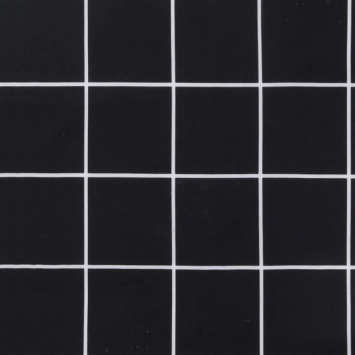 Hynde til havebænk 180×50×7 cm - oxfordstof, ternet sort