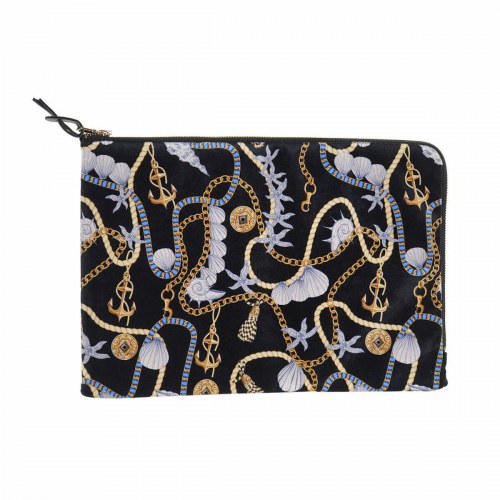 IPad-case - Tablet cover, gul/sort, 34 × 1 × 25 cm