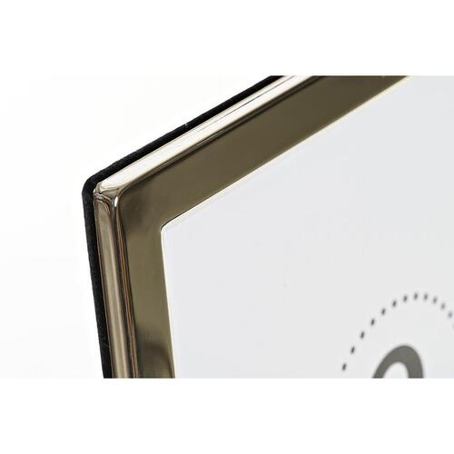 Fotoramme Sølvfarvet Metal Krystal Traditionel 23 x 2 x 28 cm