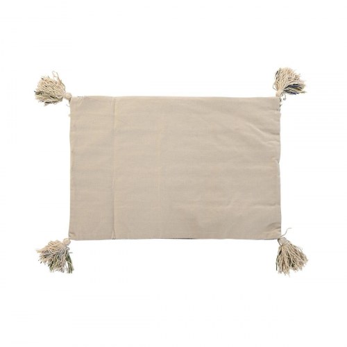 Pudebetræk 60 × 40 cm - multifarvet med frynser