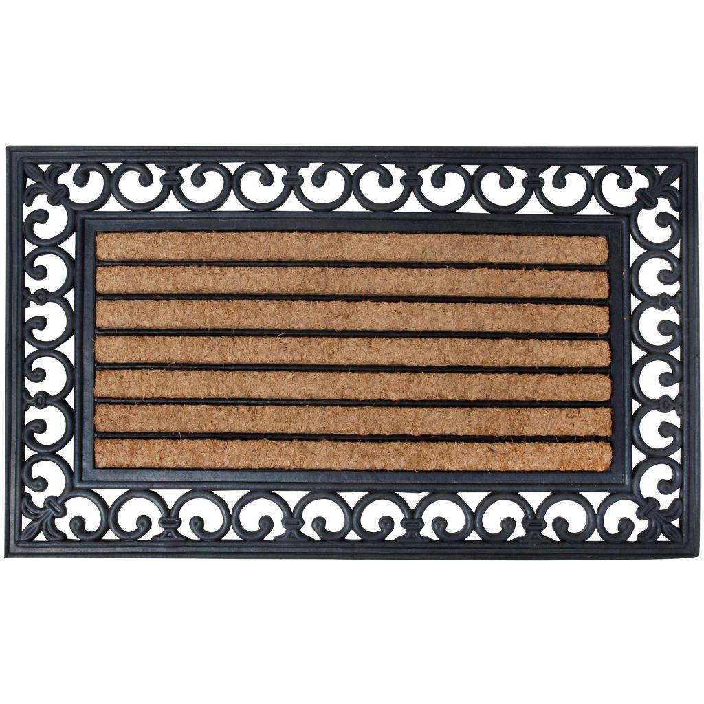 Esschert Design dørmåtte gummi 75 x 45 cm RB108