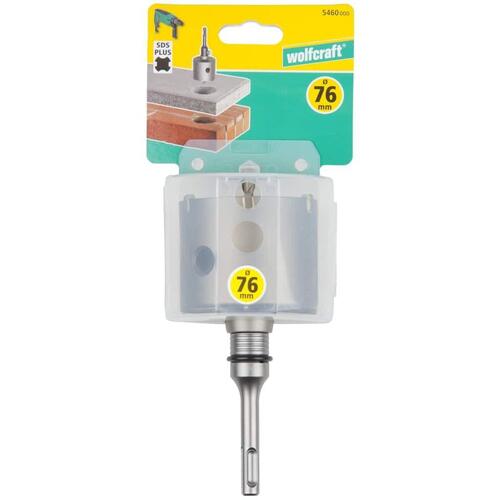 Wolfcraft hulsav med spindel 76 mm 5460000