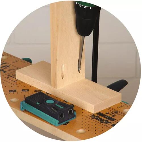 Wolfcraft jig-sæt boreskabelon til skjulte samlinger Torx 4642100