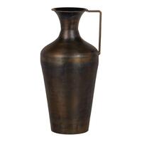 Vase 24 x 24 x 50 cm Gylden Metal