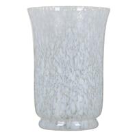 Vase Krystal Hvid 15 x 15 x 22 cm