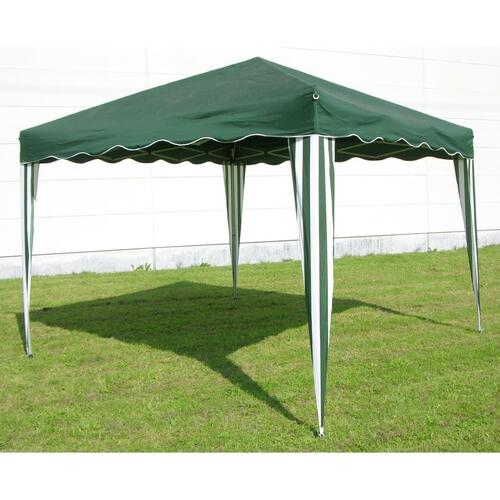 foldbar pavillon 3 x 3 m grøn