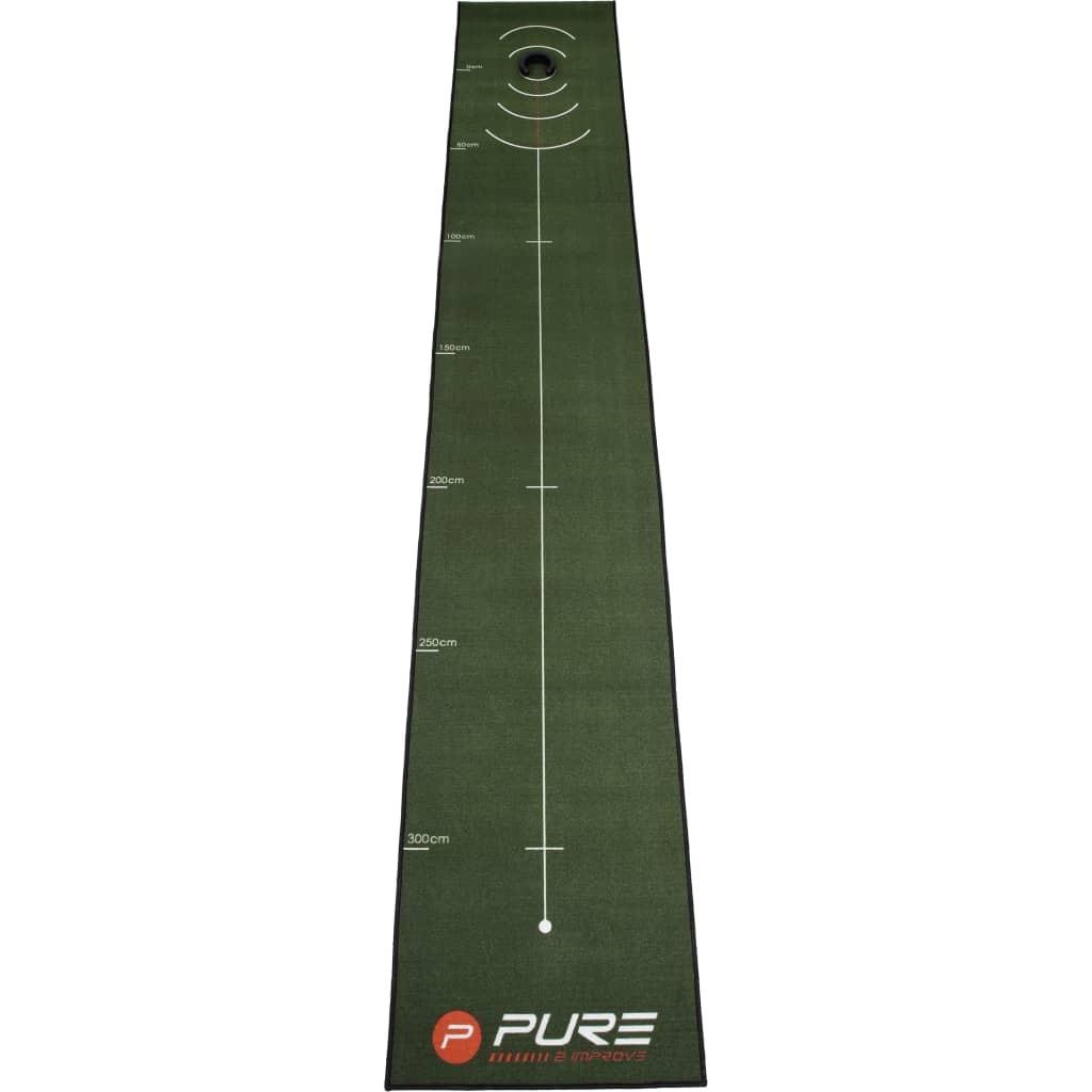 golftræning puttemåtte 400 x 66 cm
