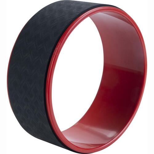 yogahjul 30 cm sort og rød