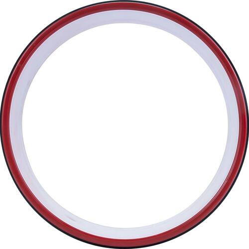 yogahjul 30 cm sort og rød