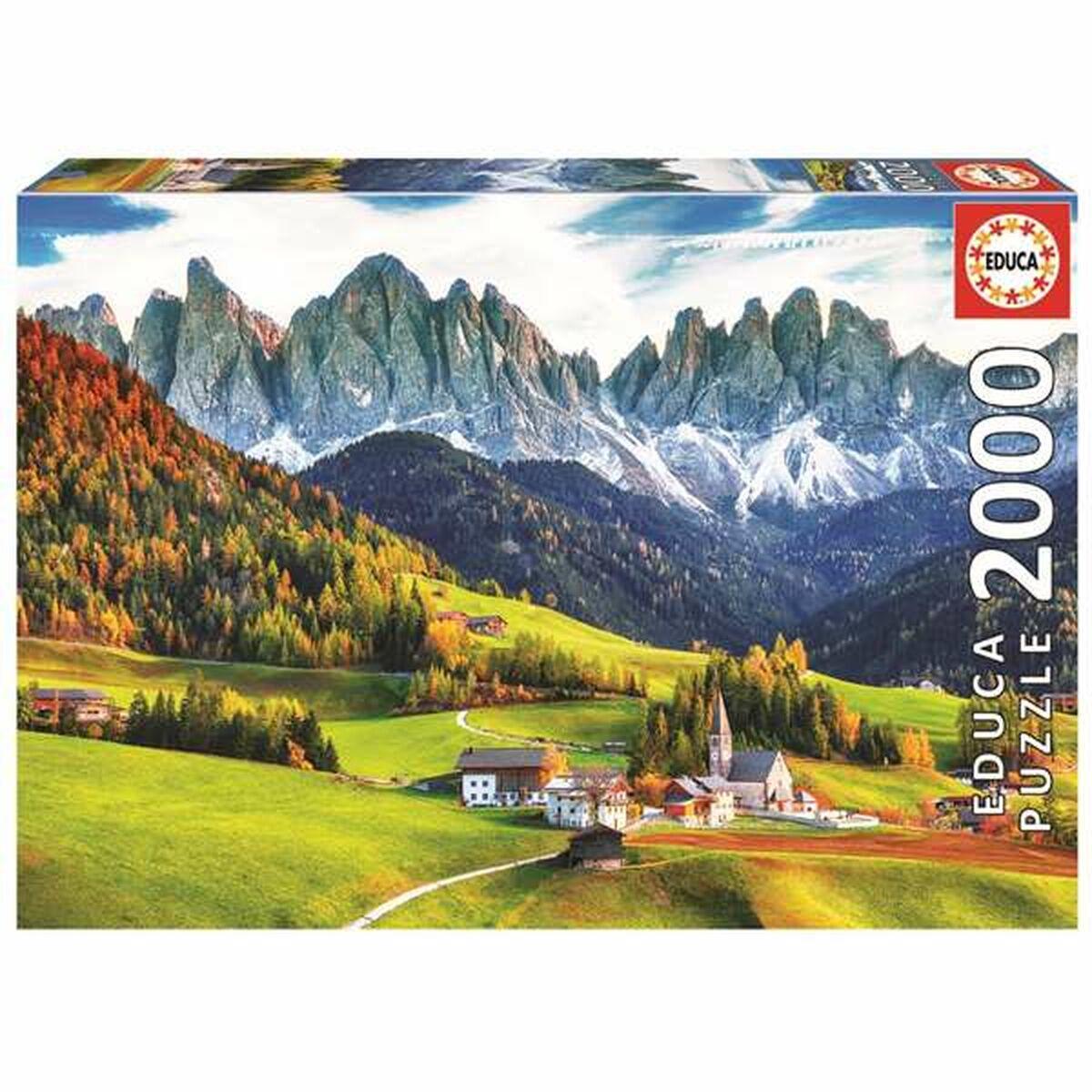 Puslespil Educa Autumn in the Dolomites 2000 Dele