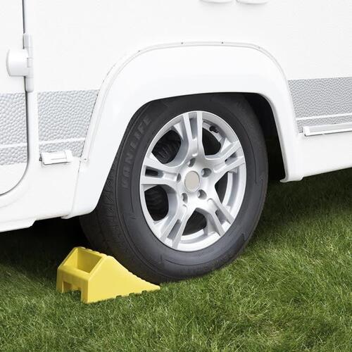 stopklods til parkering med håndtag plastik L