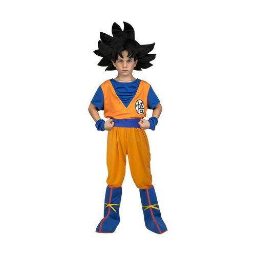 Kostume til børn Dragon Ball Z Goku (4 Dele) 7-9 år