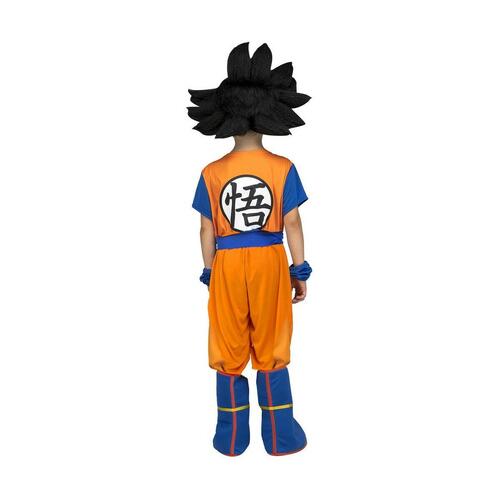 Kostume til børn Dragon Ball Z Goku (4 Dele) 7-9 år