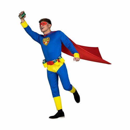 Kostume til voksne Beer Man M/L (4 Dele)