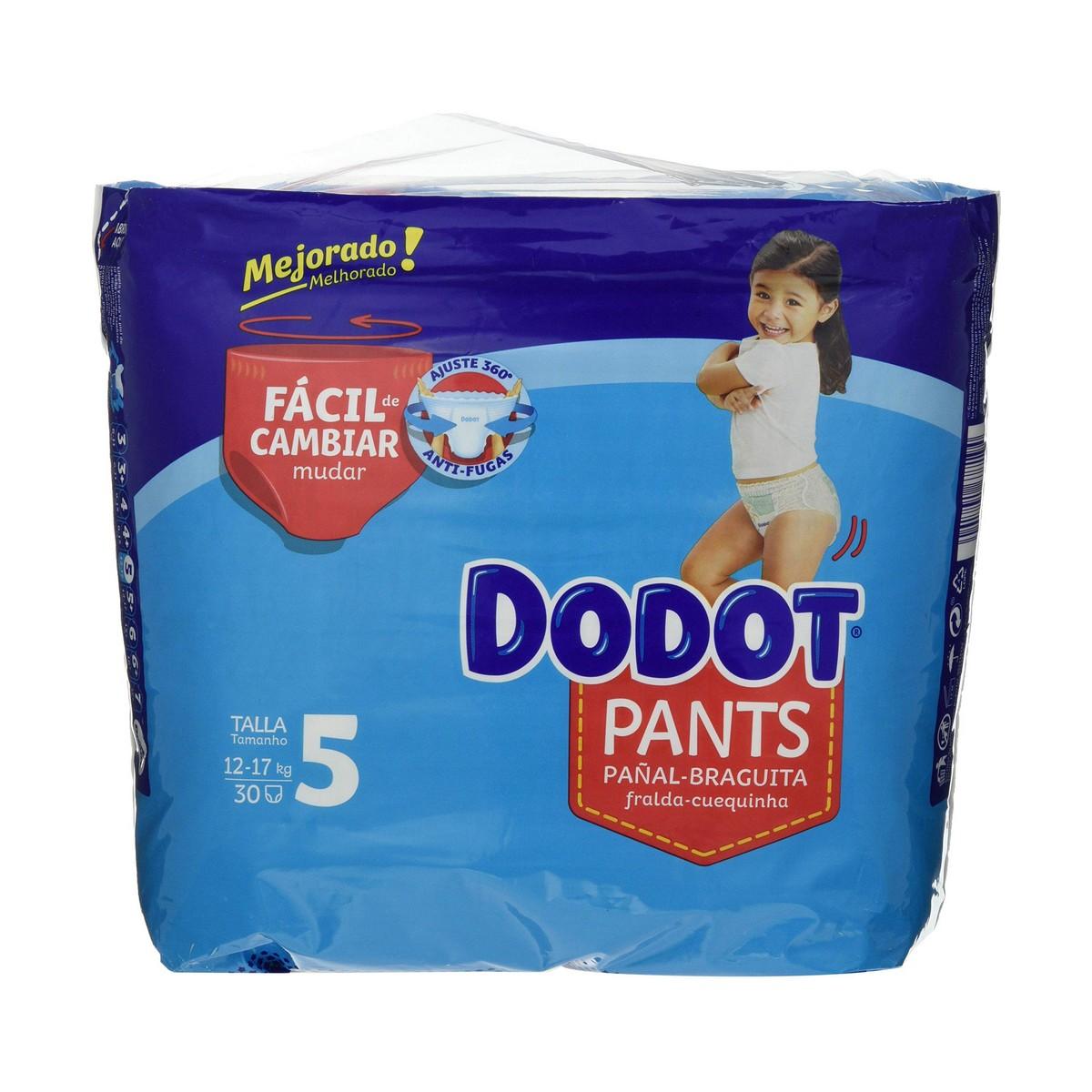 Engangsbleer Dodot Dodot Pants Størrelse 5 12-17 kg 30 enheder