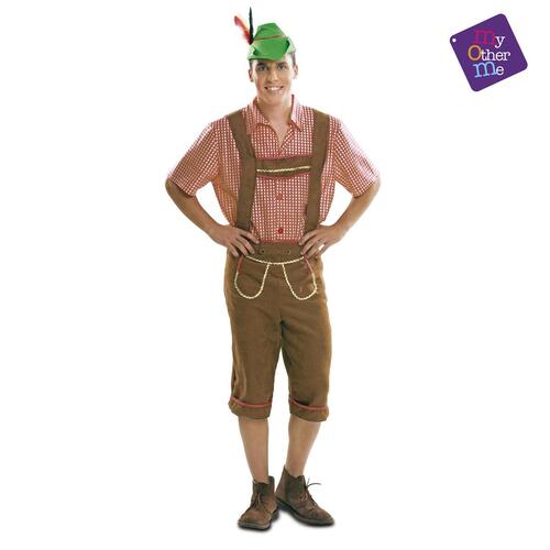 Kostume til voksne Tyrol (3 Dele) S