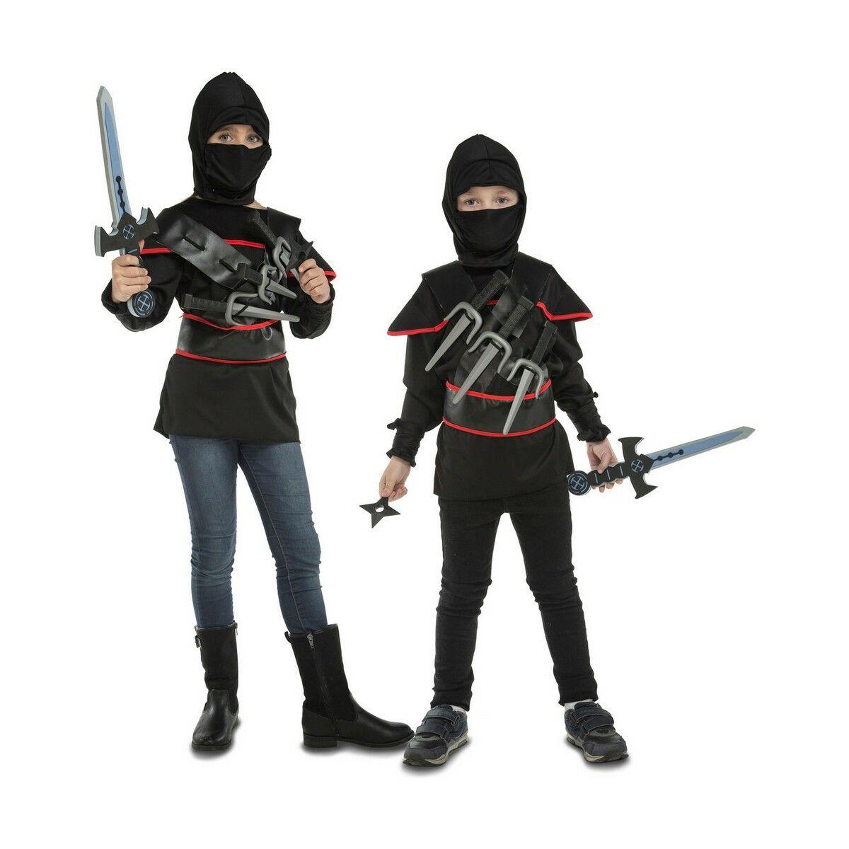 Se Kostume til børn Ninja (7 Dele) 3-5 år hos Boligcenter.dk