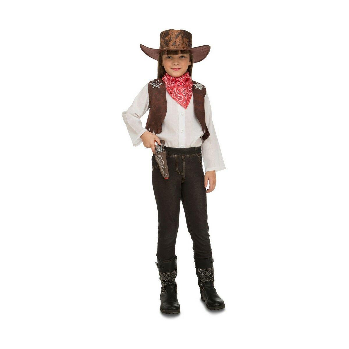 Se Kostume til børn Cowboy mand (6 Dele) 3-5 år hos Boligcenter.dk