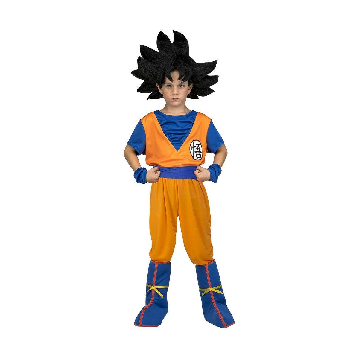 Kostume til børn Dragon Ball Z Goku (4 Dele) 5-6 år