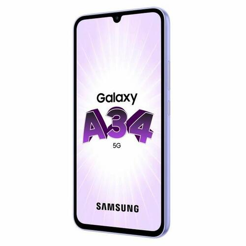 Smartphone Samsung A34 5G 6,6" 128 GB Lilla Violet 128 GB 6 GB RAM