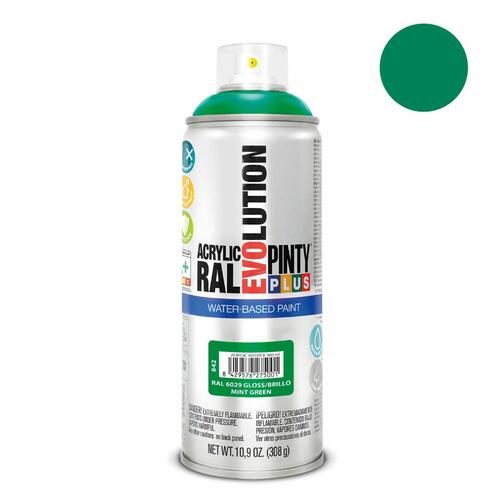 Pintyplus Evolution spraymaling RAL 6029 Mint Green 400 ml (vandbaseret)