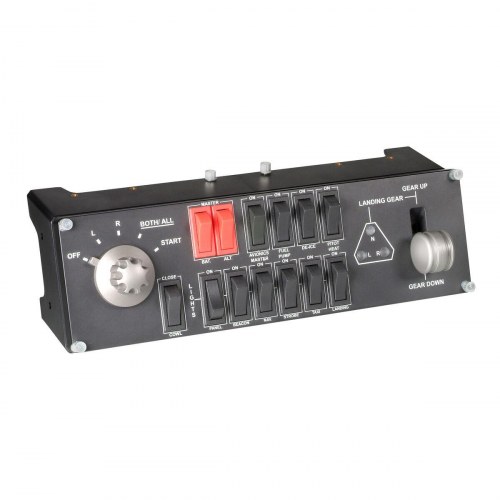 Joystick til pc Logitech Pro Flight Switch Panel - sort