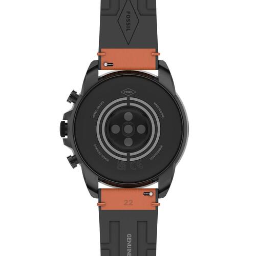 Smartwatch Fossil FTW4062 Sort Brun 1,28"
