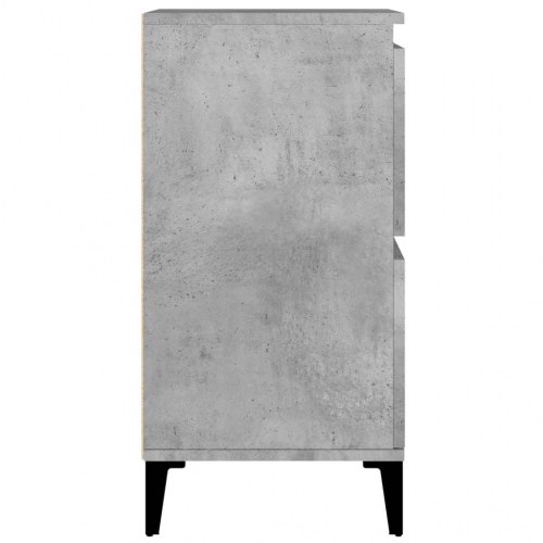 Skænk i konstrueret træ 60 x 35 x 70 cm - betongrå