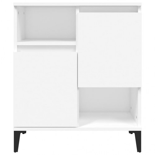 Skænke sæt - 2 stk. opbevaringsskabe 60×35×70 cm i hvidt konstrueret træ