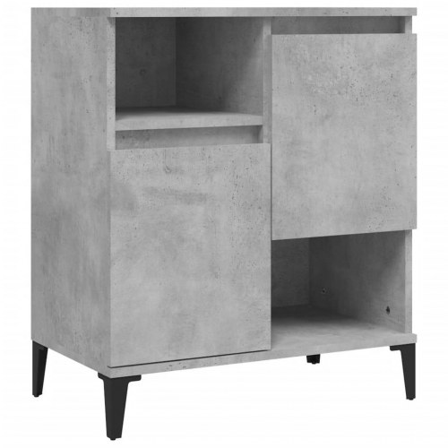 Skænke 2 stk. 60×35×70 cm i konstrueret træ - betongrå