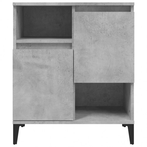 Skænke 2 stk. 60×35×70 cm i konstrueret træ - betongrå