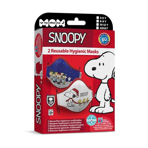 Hygiejnisk maske 2 enheder Snoopy Voksne