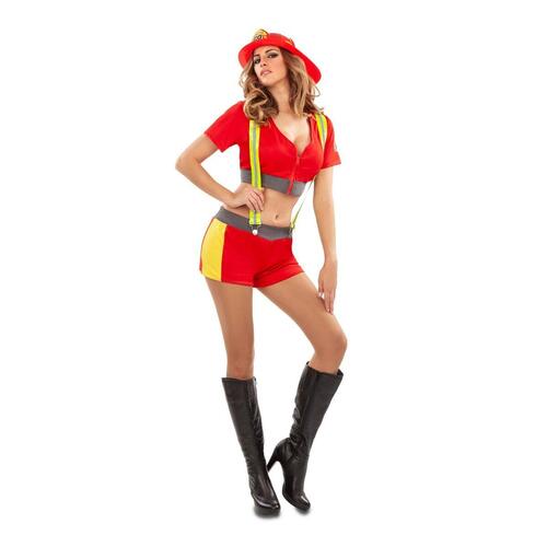 Kostume til voksne Brandmand (4 Dele) M/L