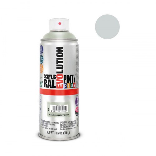 Spraymaling Pintyplus Evolution RAL 7035 lysegrå 400 ml