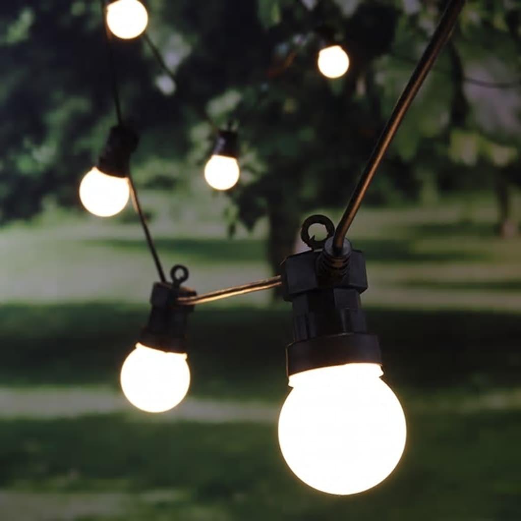 HI LED-lyskæde med 20 pærer 1250 cm