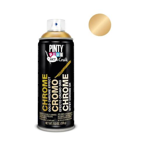 Spraymaling Pintyplus Art & Craft C151 Krom 400 ml Gylden