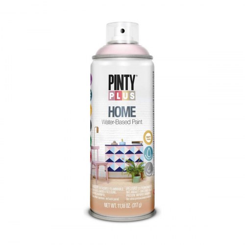 Spraymaling vandbaseret Pintyplus Home HM117 400 ml - lyserød