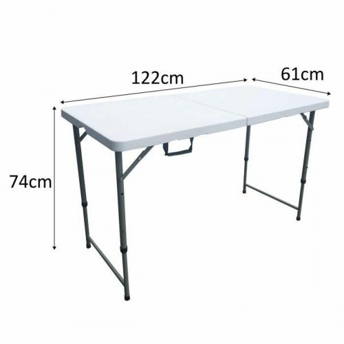 Havebord picnic - sammenklappeligt 122 × 61 × 74 cm