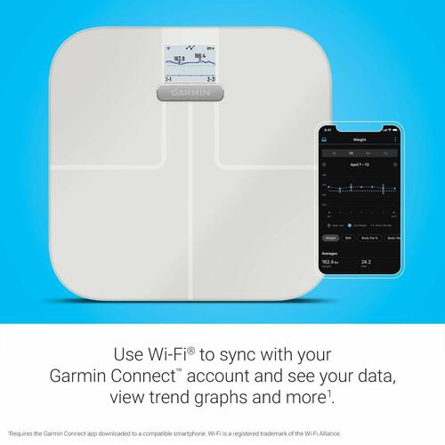 Bluetooth Digital Badevægt GARMIN Index S2